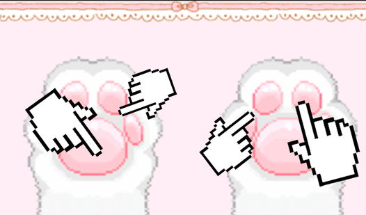 Clicker: Squish Paws! Tap your paw