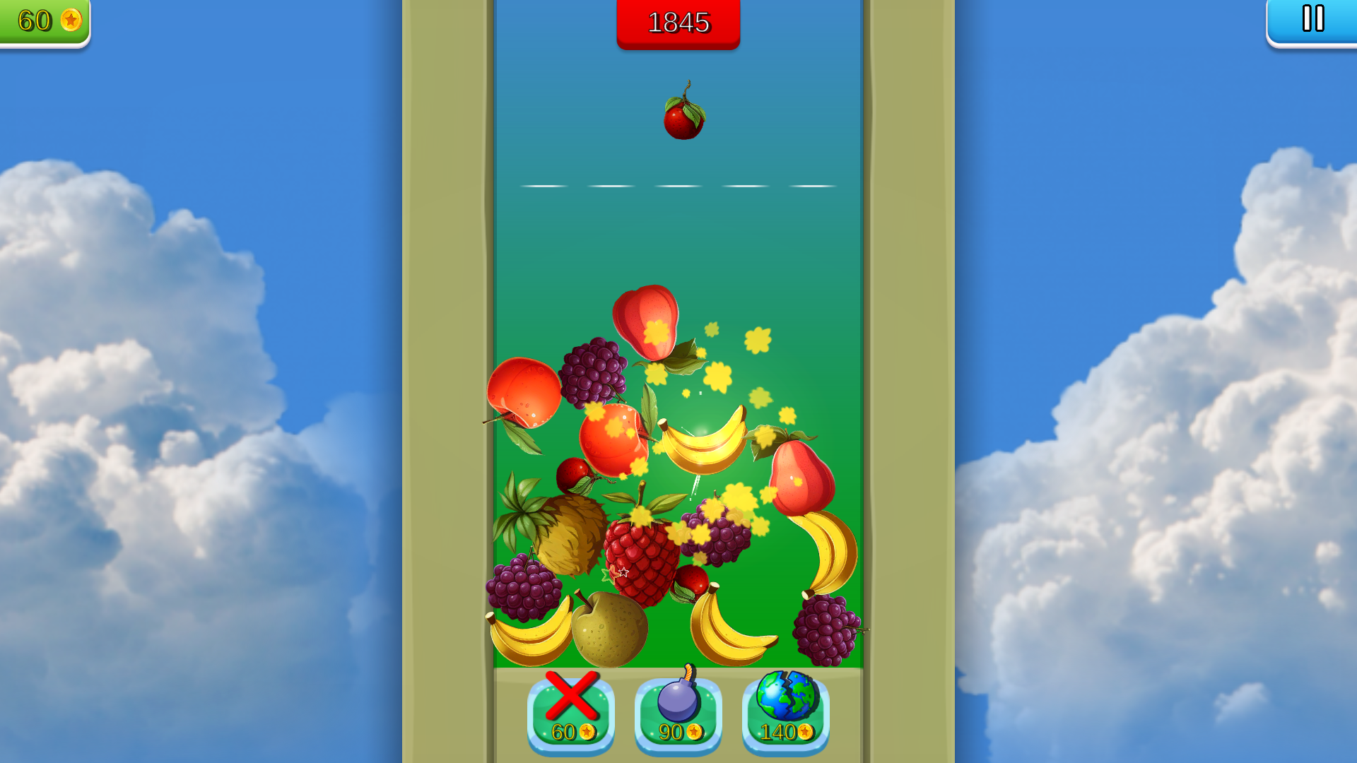 Connect fruits: Fold a Strawberry! screenshot