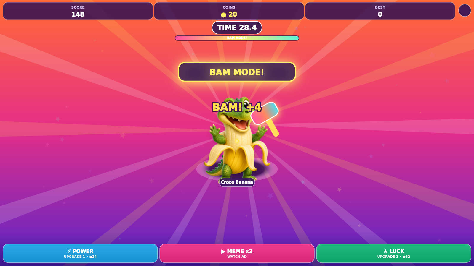 Hit the Meme Monster! — screenshot 1