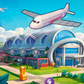 თამაში Idle Airplane Factory Tycoon