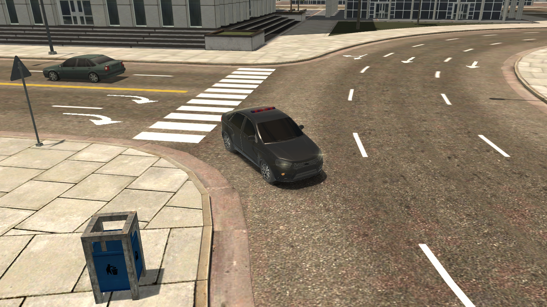 Police in the city - simulator screenshot
