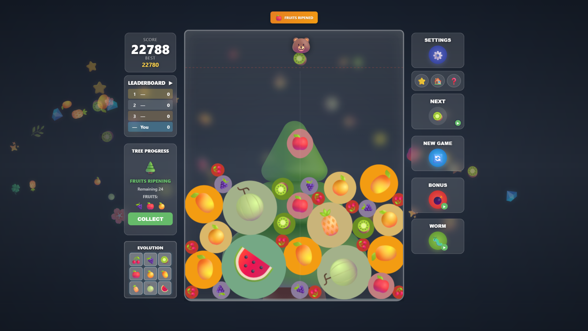 Fruit Tree 2048 — screenshot 1