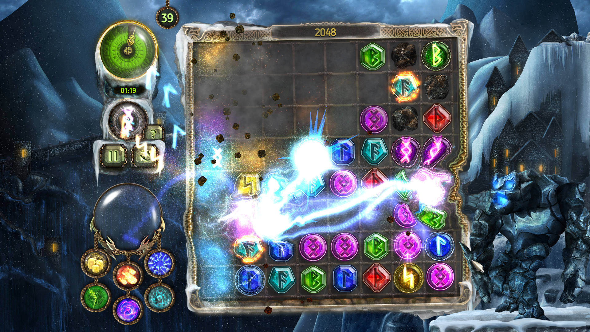 Viking Magic - Match 3 screenshot