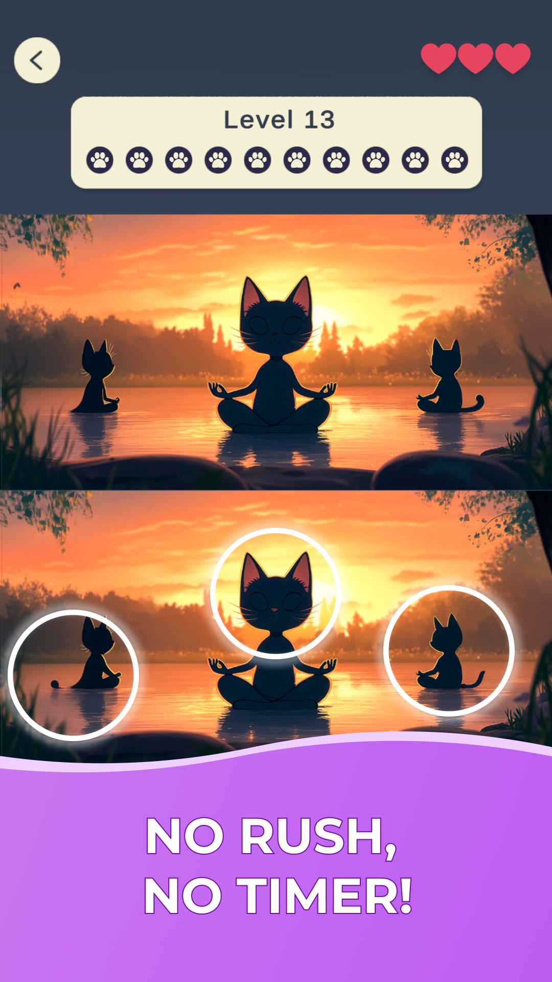 Spot the Difference: Cozy Cats screenshot 9