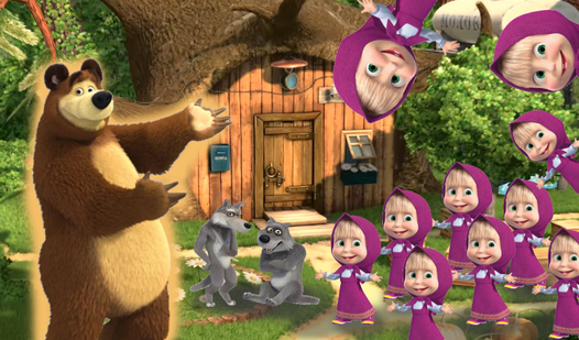 Masha's Party!  loading=