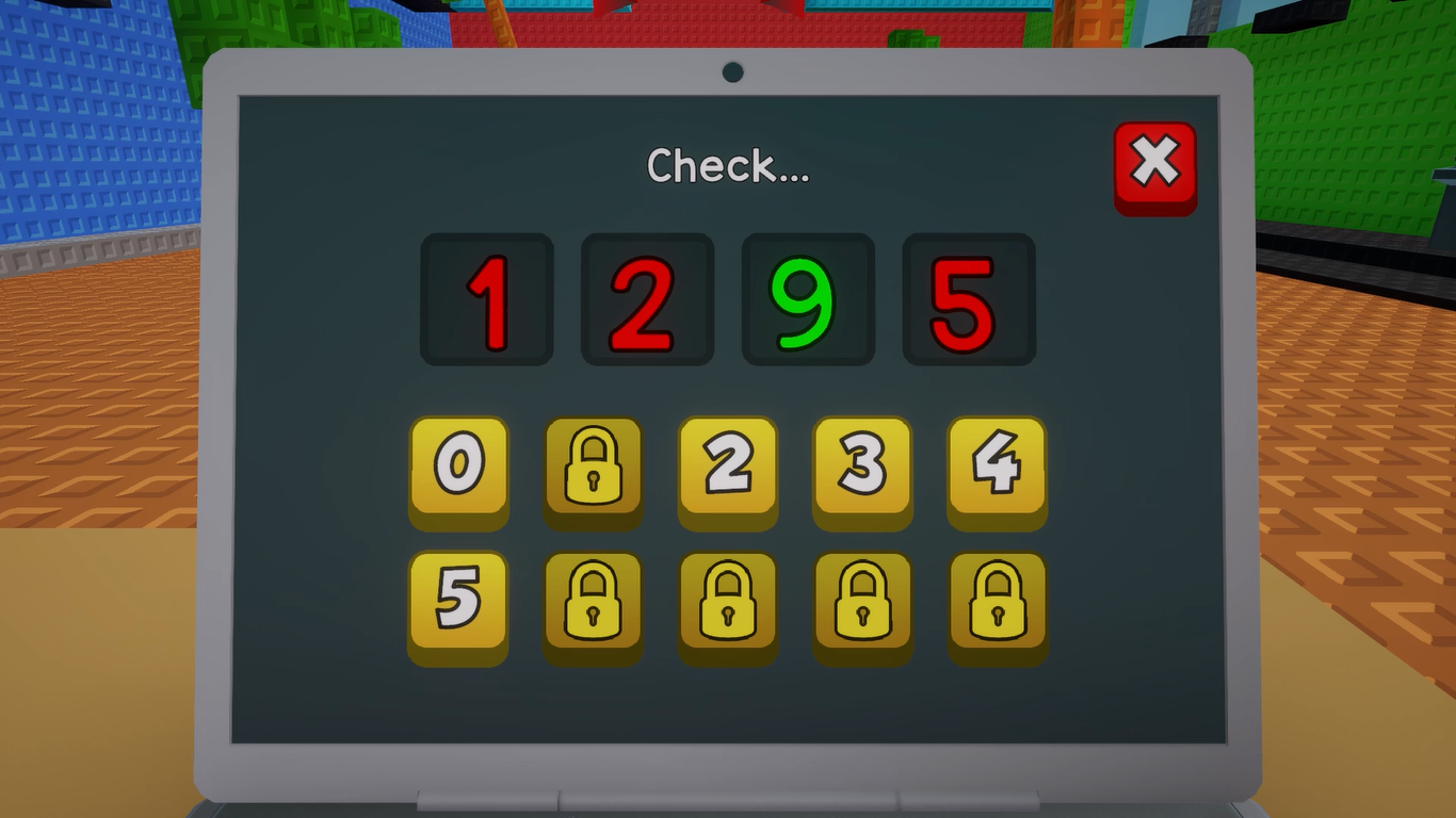 Crack the code! More less! Obby Mini Games — screenshot 2