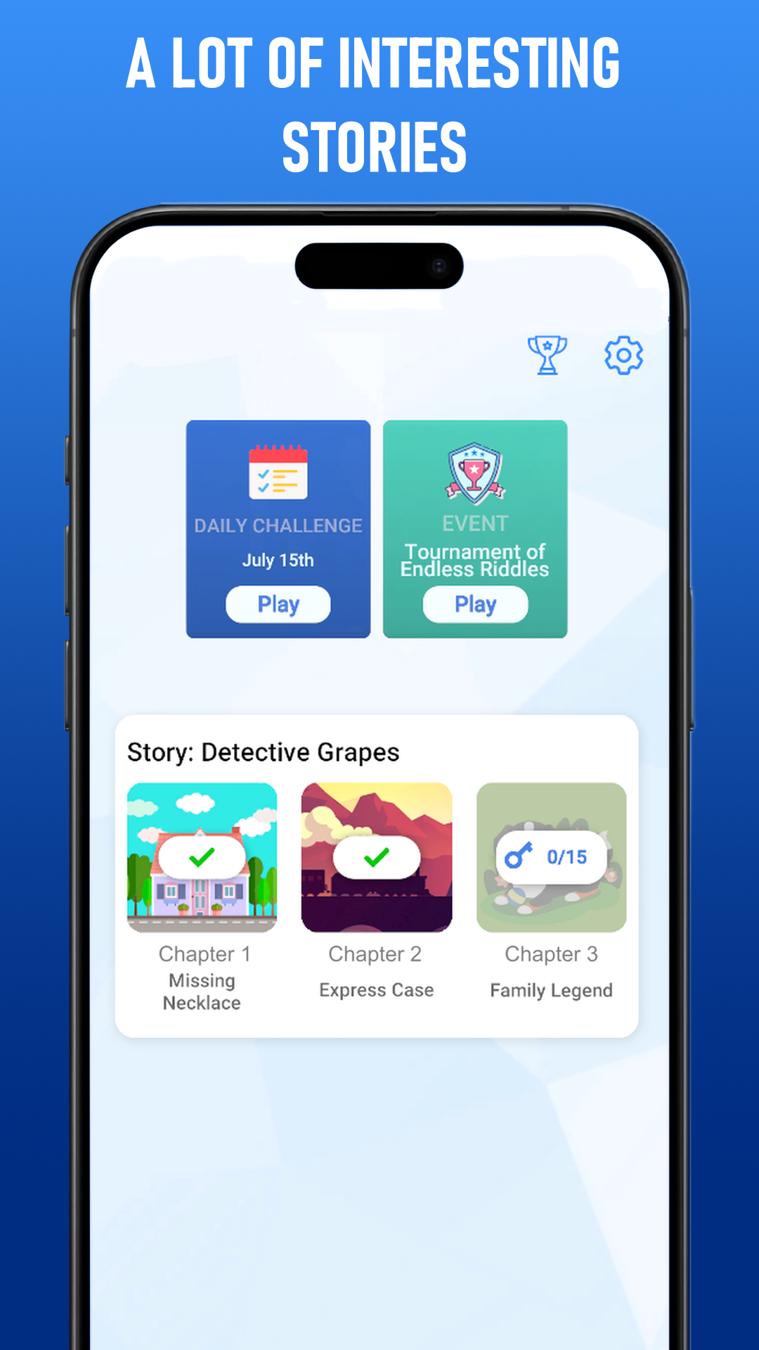 Detective - Logic Puzzles screenshot 3