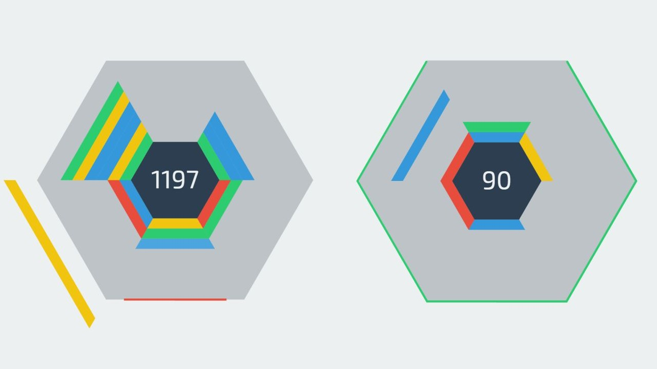 Hextris — screenshot 2