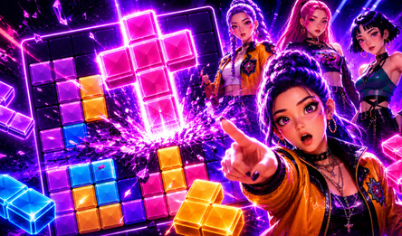 K-pop Demon Hunters: Block Blast