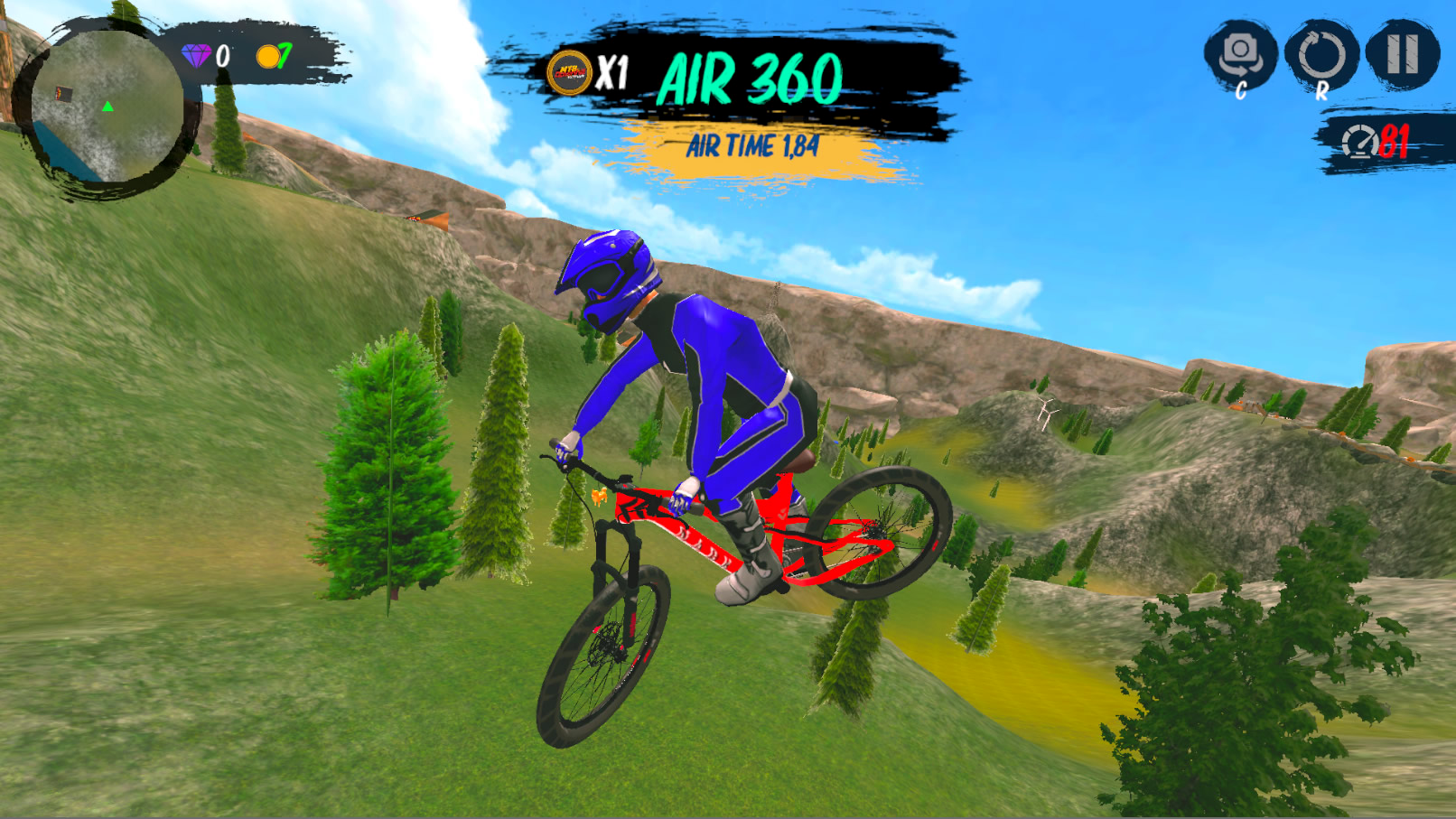 MTB Downhill Extreme screenshot