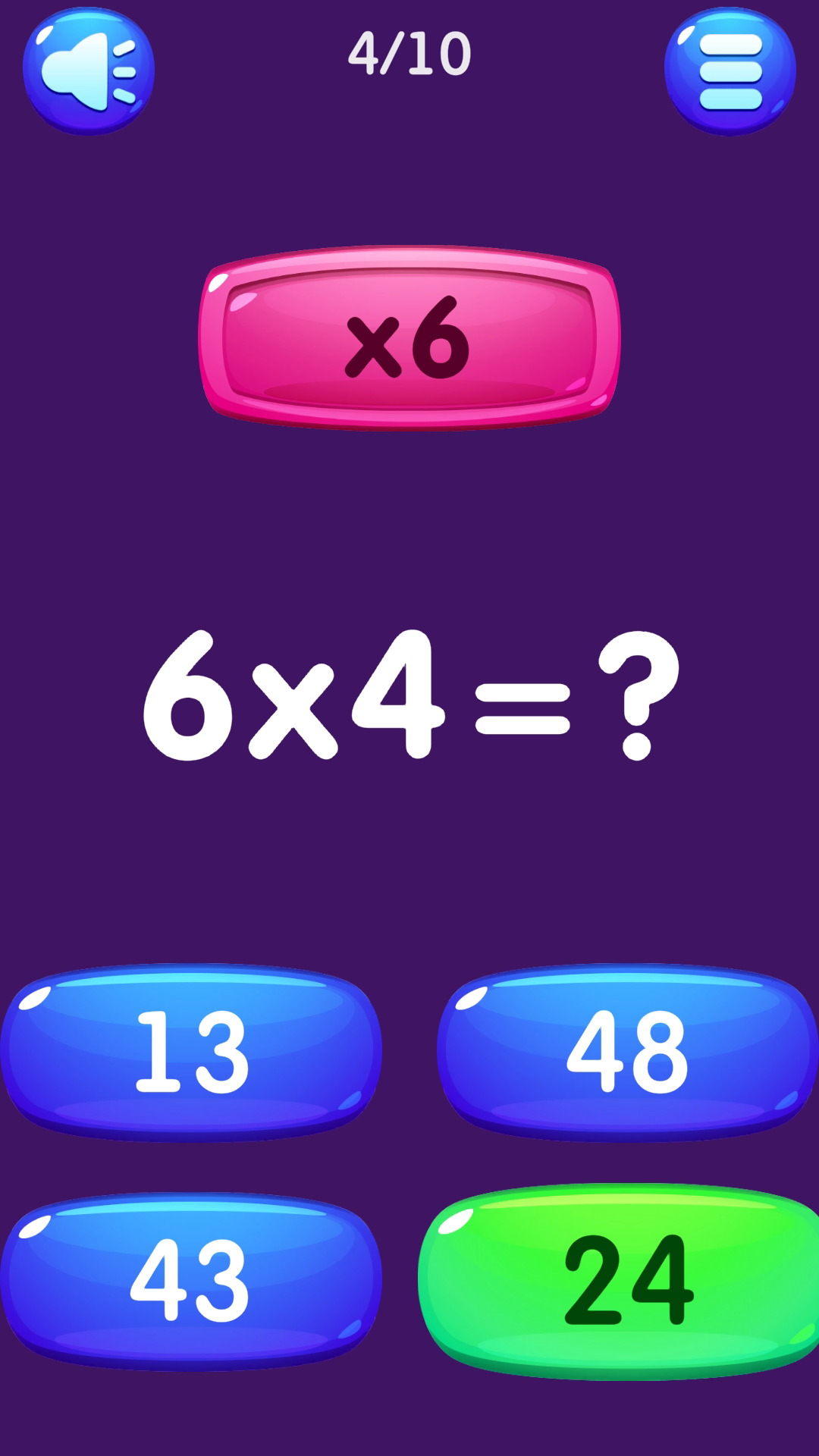 Multiplication Table Math Game screenshot 7