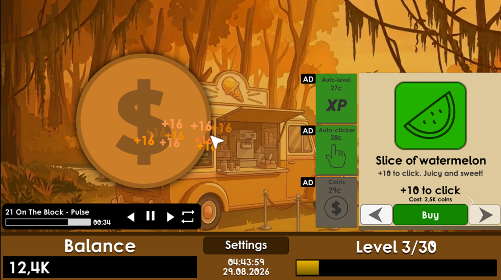 Seasonal Clicker: Summer — screenshot 2