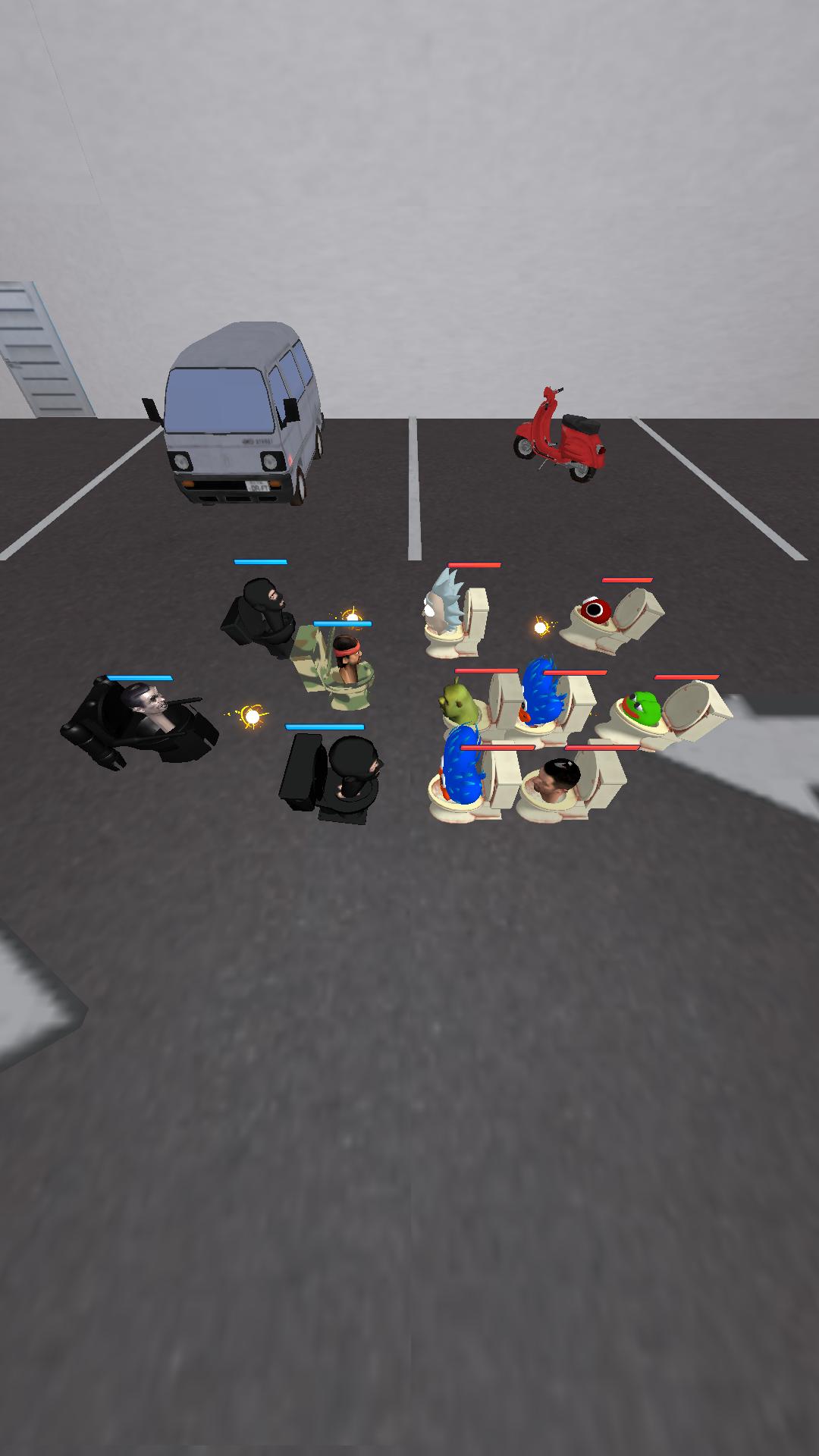 Merge Toilet Monsters screenshot 4
