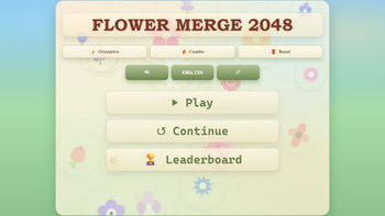 Flower Merge 2048