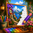 PixelArt: Color the Pixels