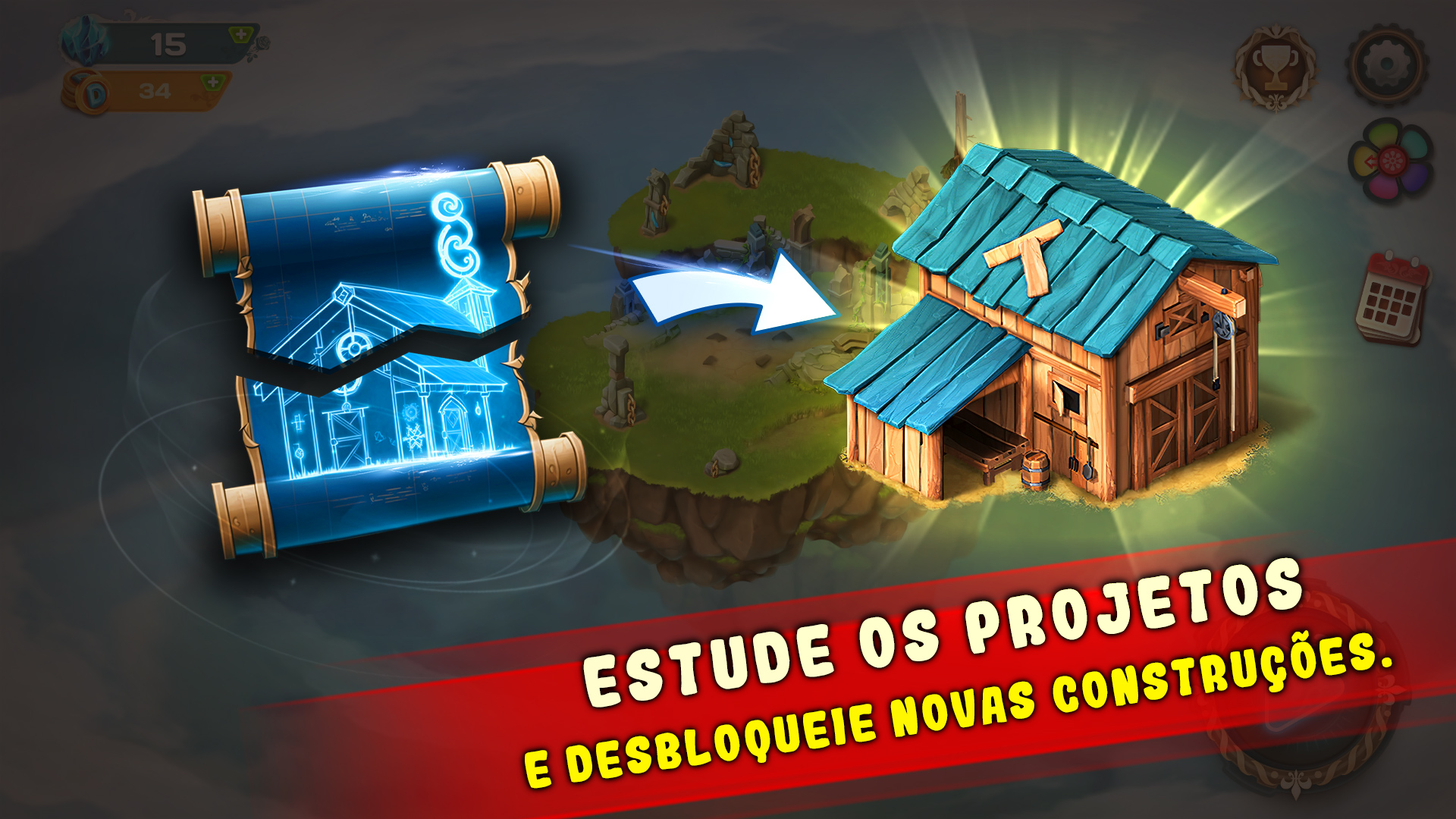 Diamant Sky Stories Match 3 screenshot 59