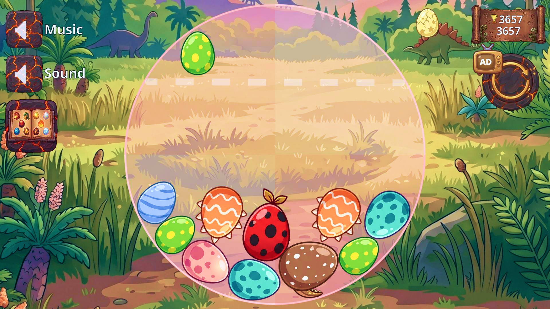 Merge Dino Eggs screenshot 2
