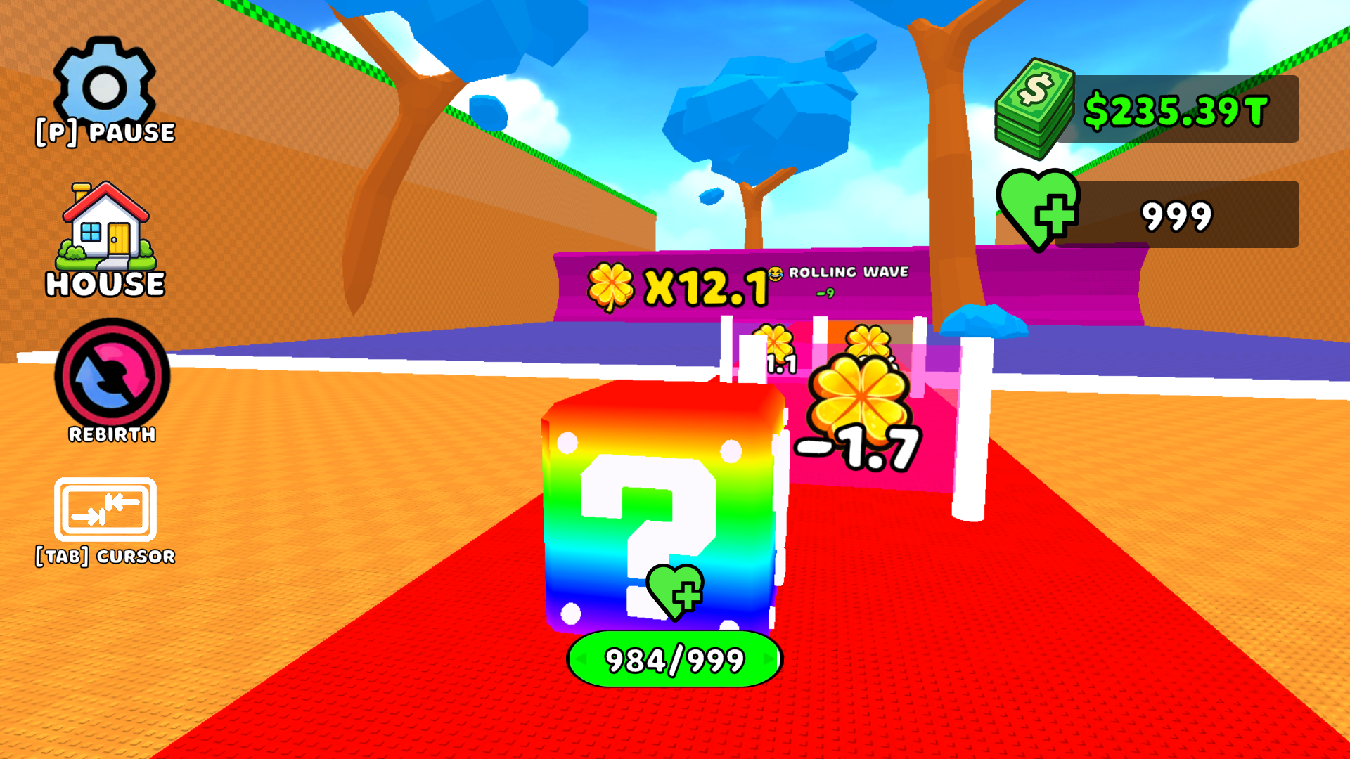 Lucky Block Run Online 3D: Obby Luck Tsunami +1 — screenshot 11