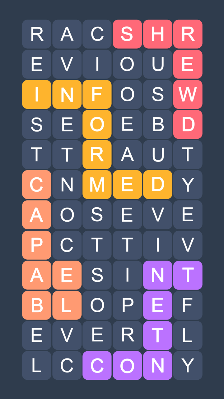 Fillwords: Word Search screenshot 7