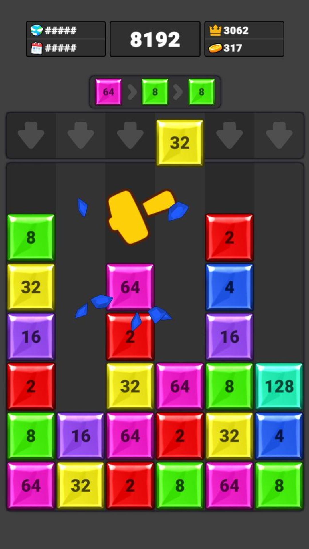 Jewel Merge Dropping screenshot 6