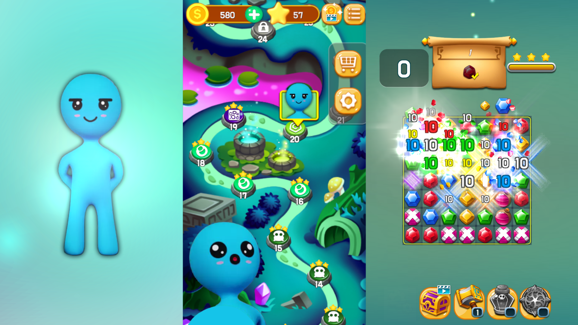 Labubu and Treasures: Fun Adventure — screenshot 1