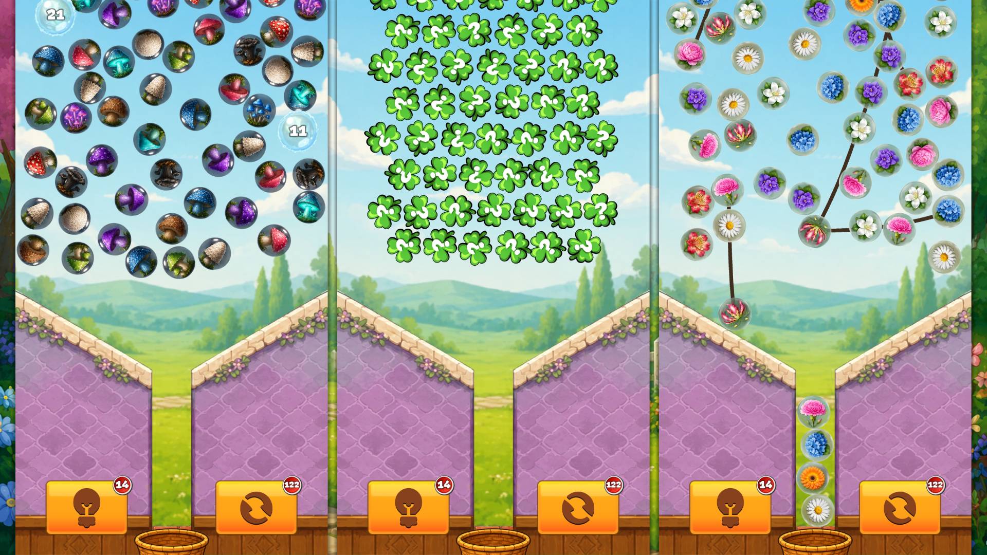 Цветочки. Физическое соединение — screenshot 1