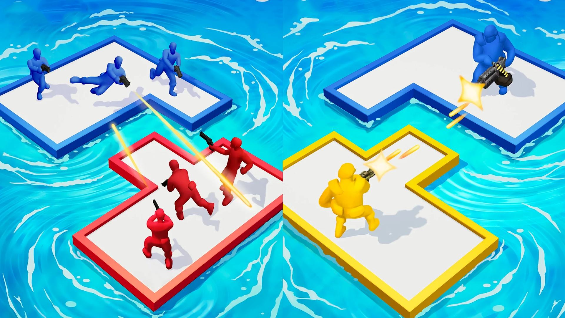 The Raft War screenshot