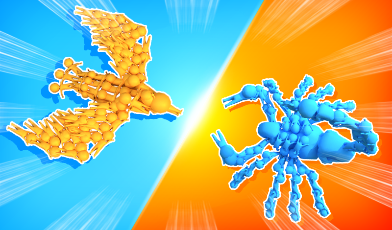 Battle of Stickman: Evolution of People.io 3D game cover