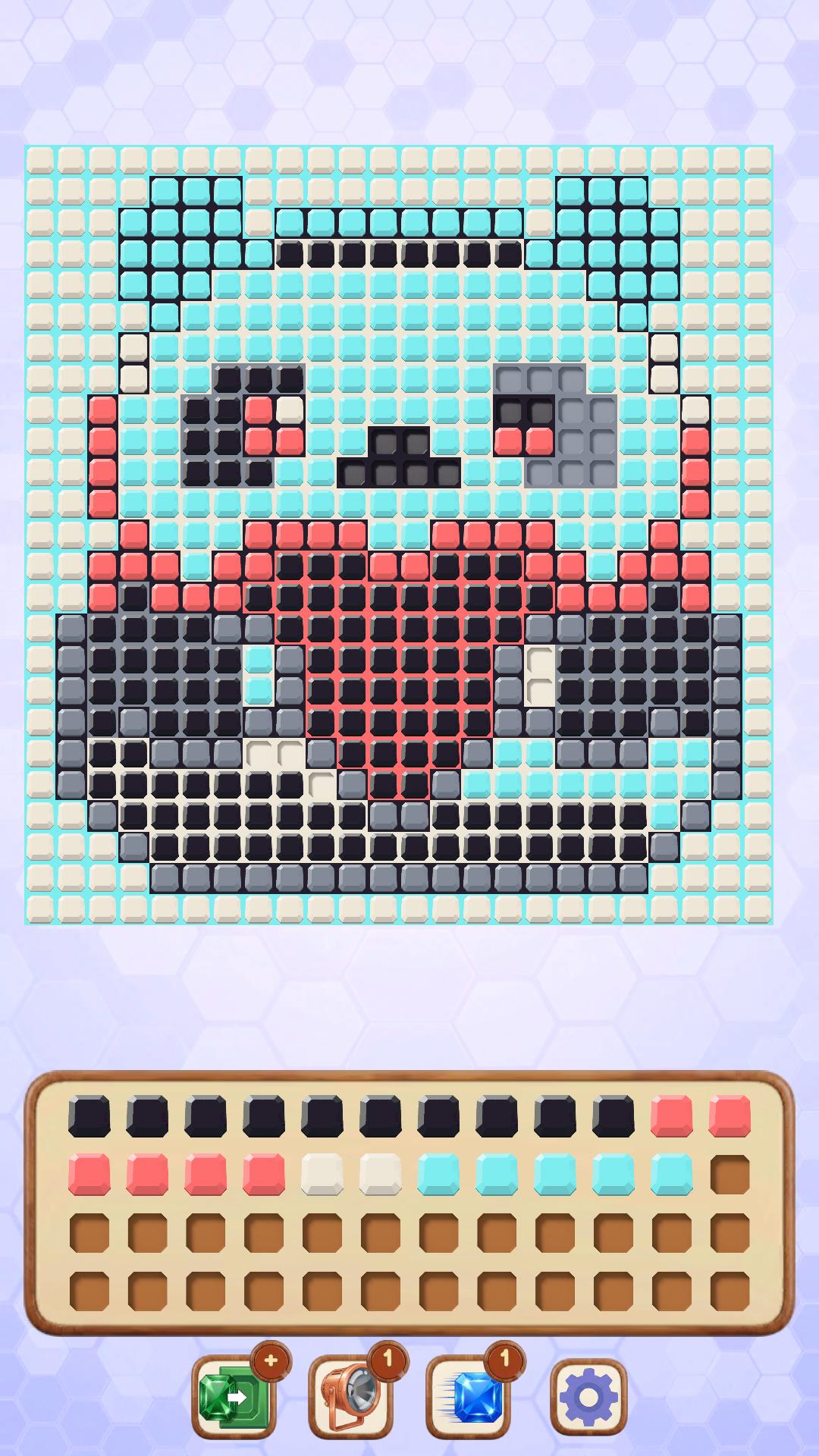 Crystal Coloring: Jewel Sort screenshot 8