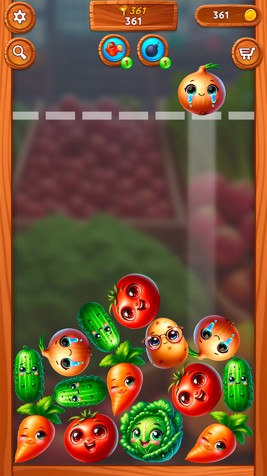Merge vegetables: Harvest 2026! screenshot 5