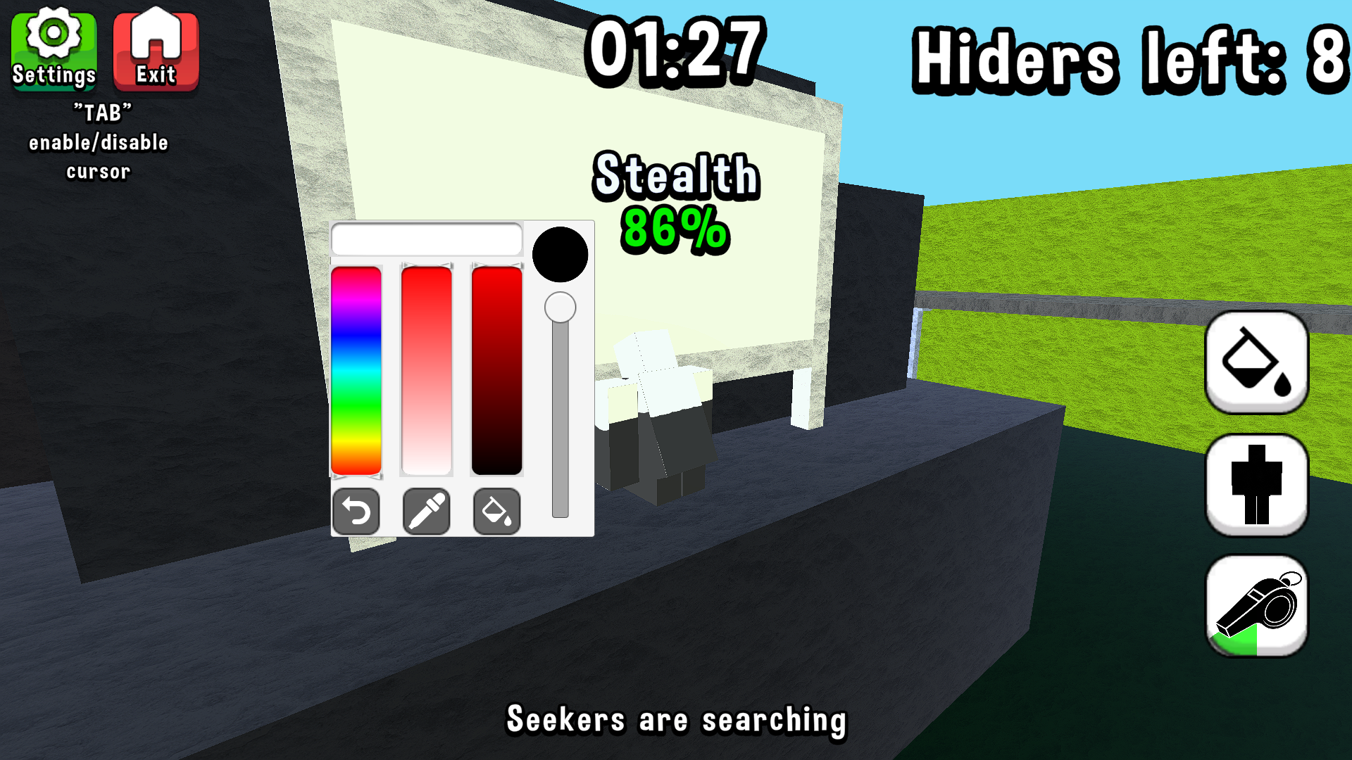Chameleon: Paint and Hide! — screenshot 2