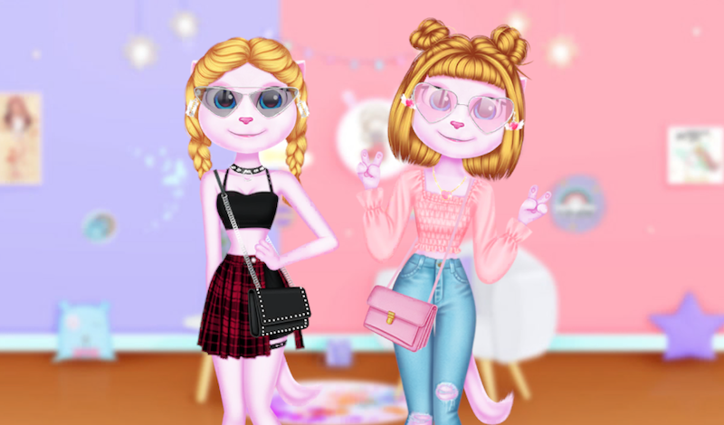 Angela Insta Stories Dress Up game cover