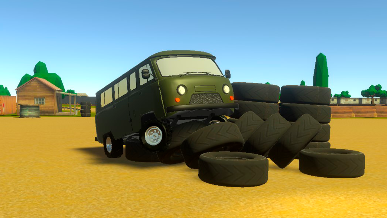 Crazy off-road racing-The conquest of the village screenshot