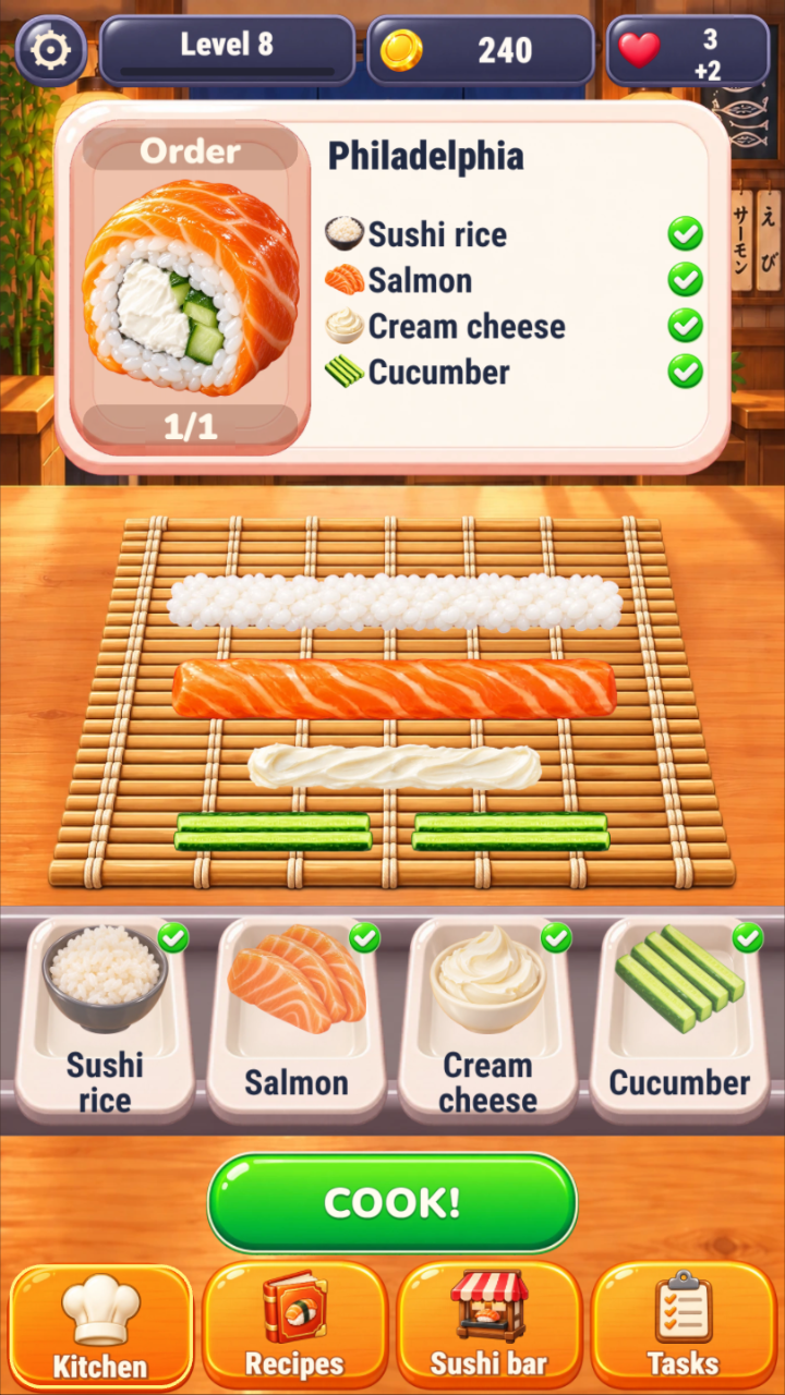 Sushi and Rolls screenshot 8