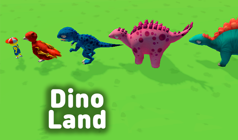 Dino land game cover