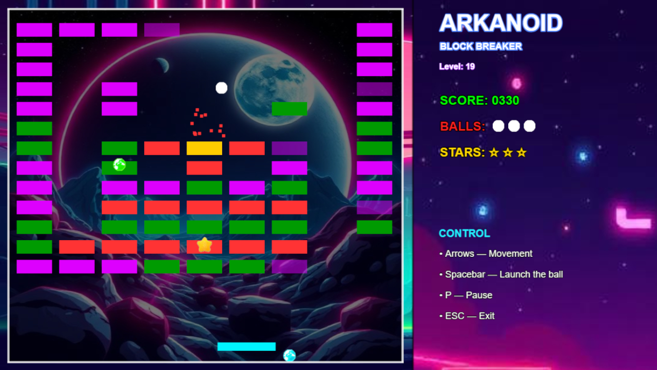 ARKANOYD: Block Breaker — screenshot 3