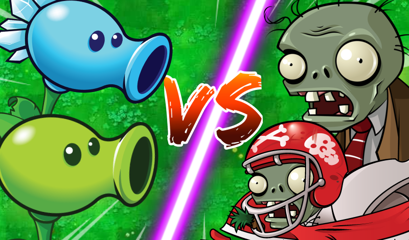 Plants vs Zombies. Hack game cover