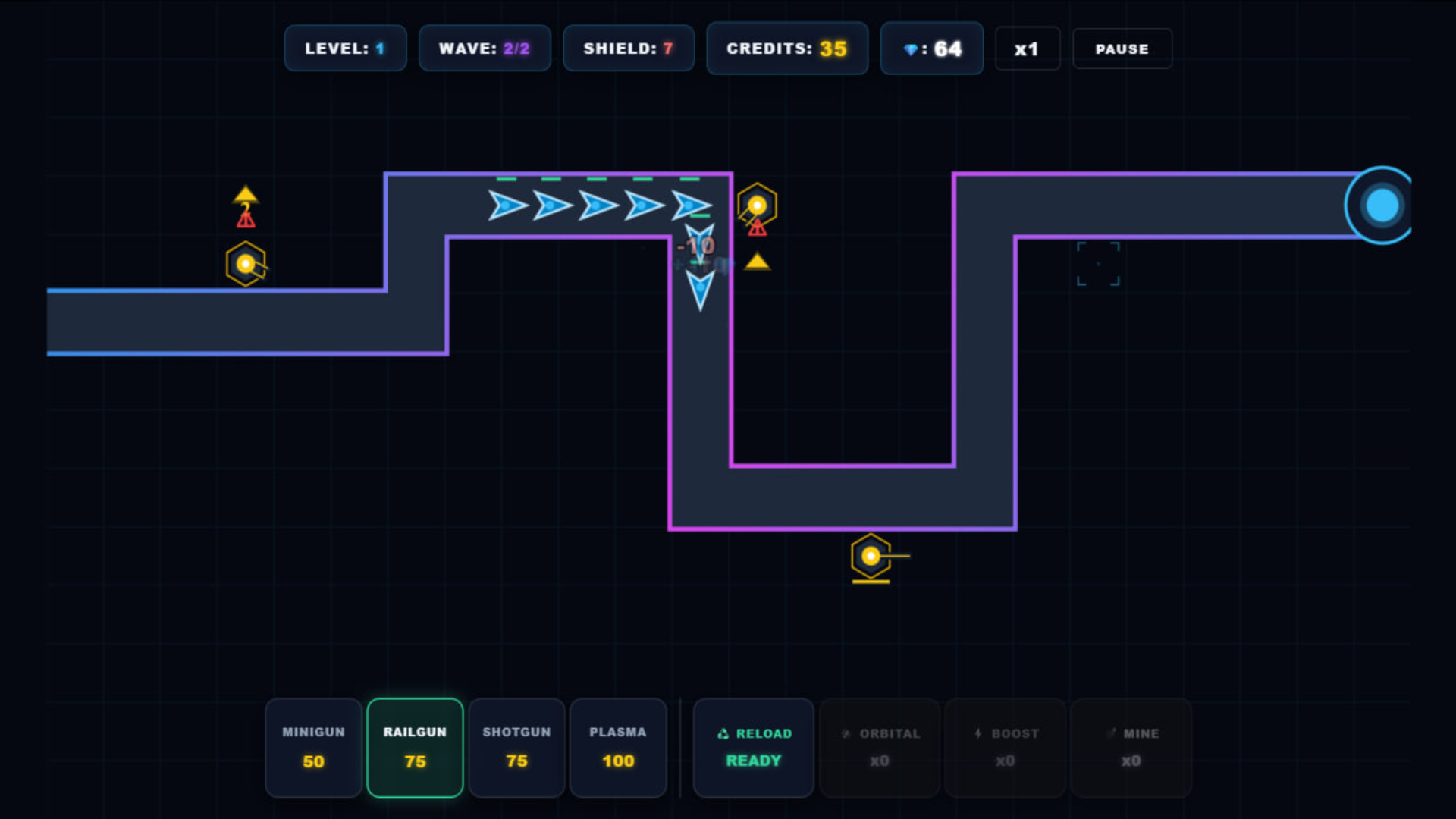 Cyber-tanks: Tower Defense — screenshot 2