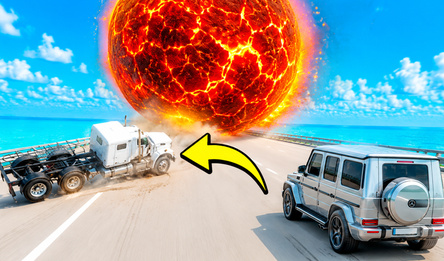 Cheat cars against barrels