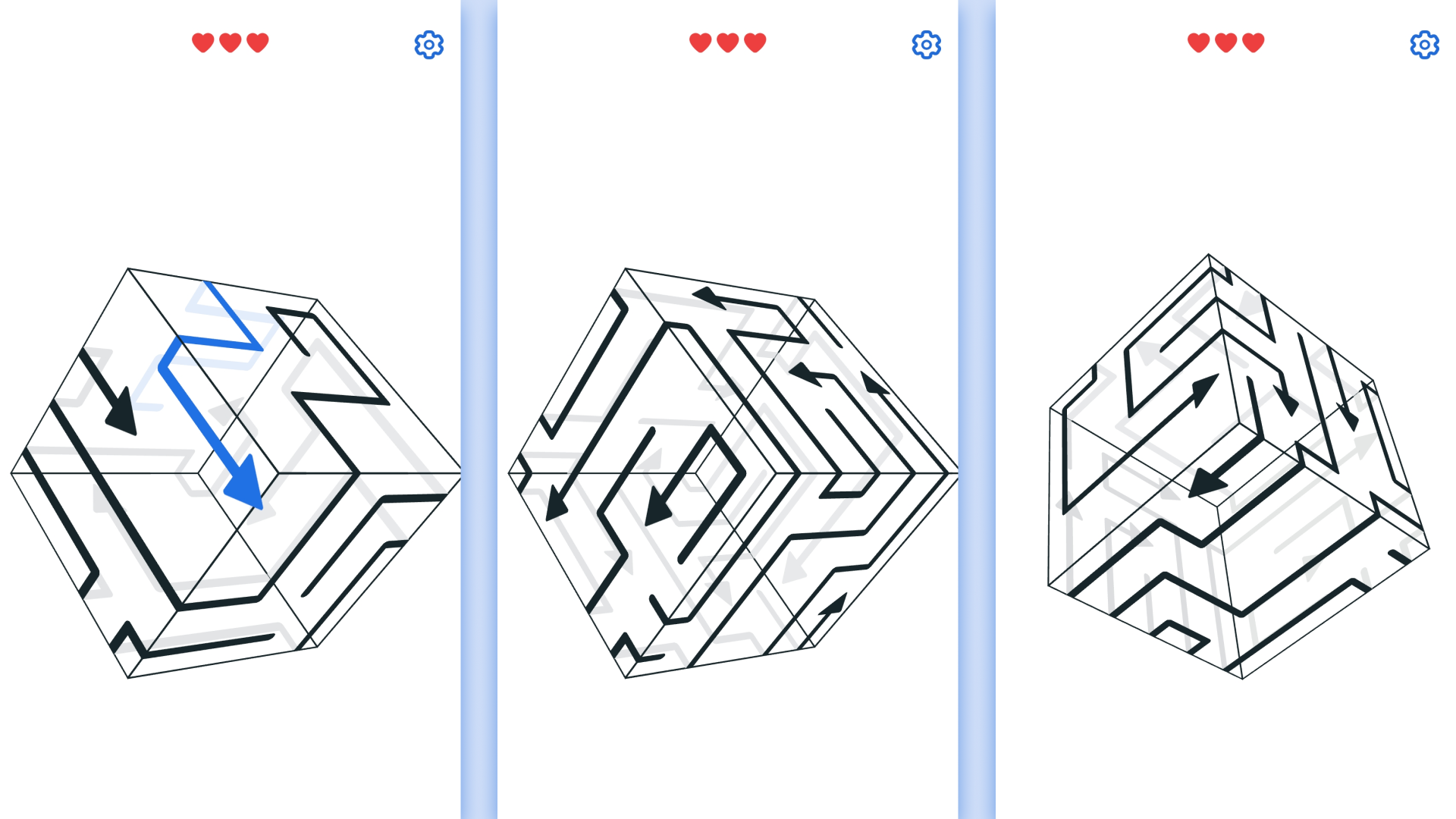 Arrow Cube 3D — screenshot 1
