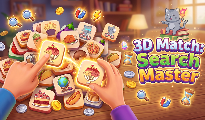 3D Match: Search Master game cover