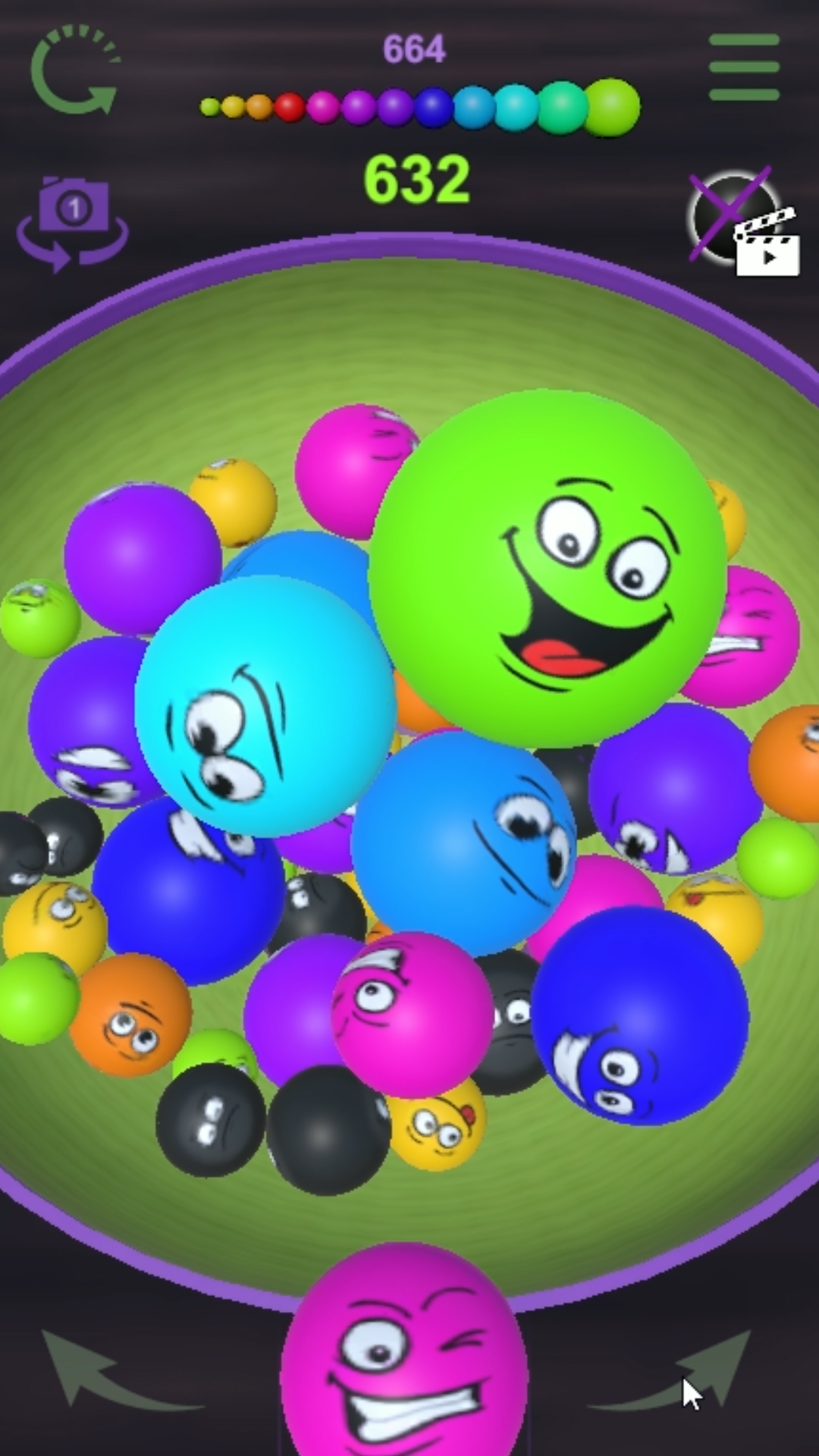 Shooting balls: Connect in a plate 3D screenshot 9