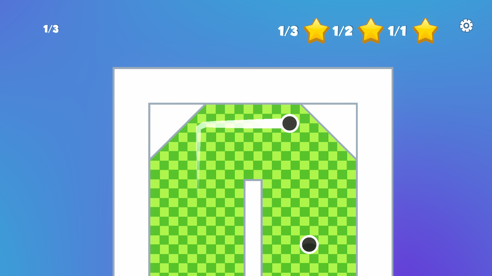 Мини-гольф в 2Д — screenshot 3