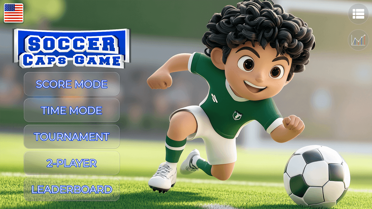 Soccer Caps Game screenshot