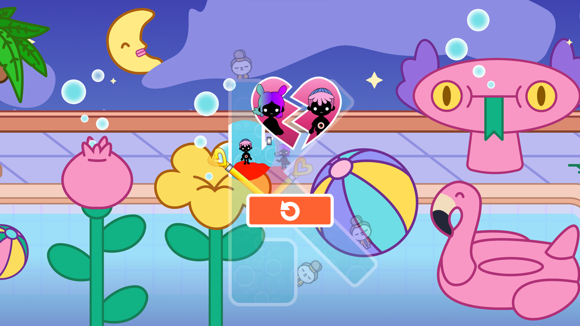 Toca Boca Love at the water park screenshot