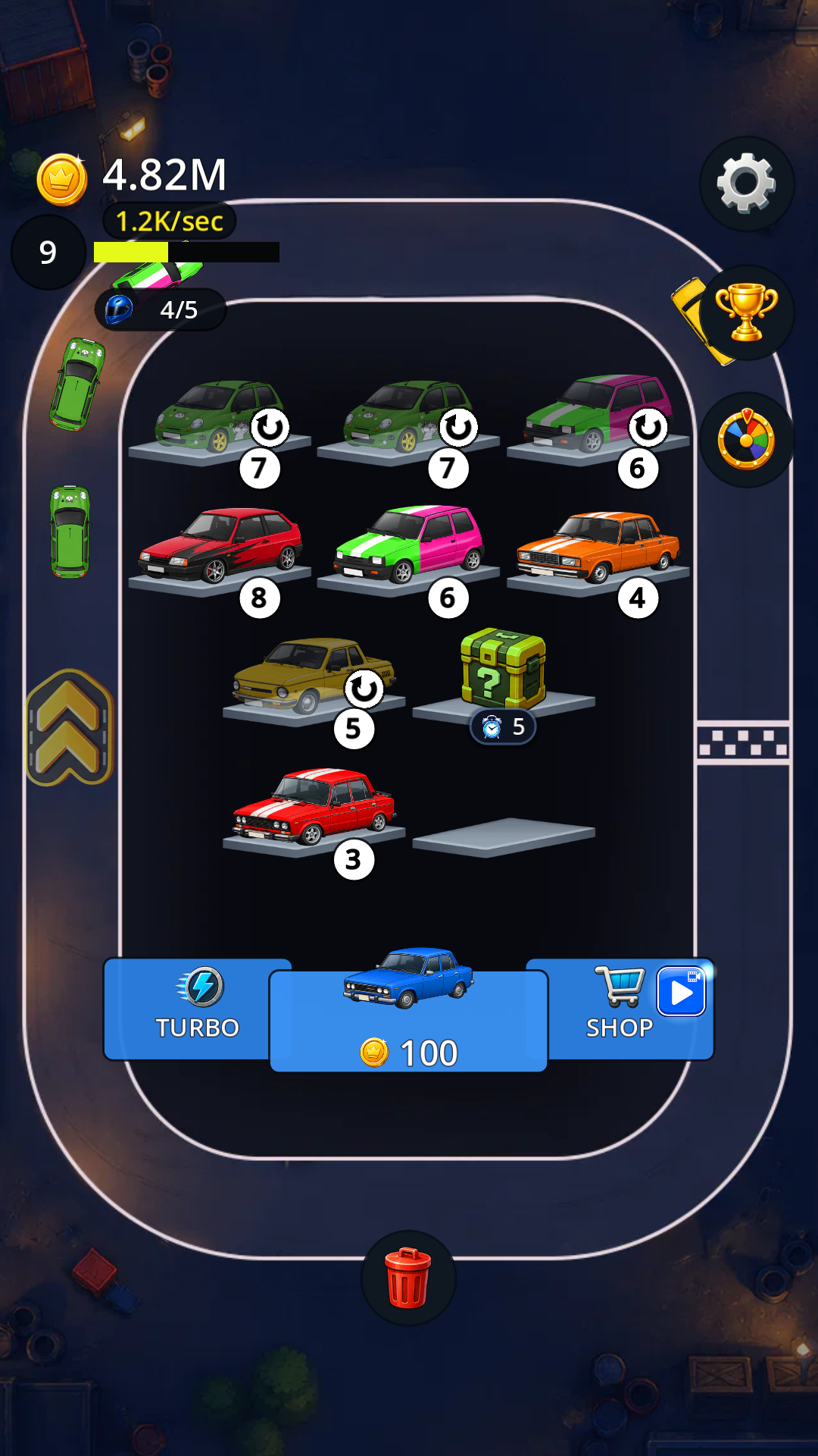Merge Cars: Idle Tycoon screenshot 6