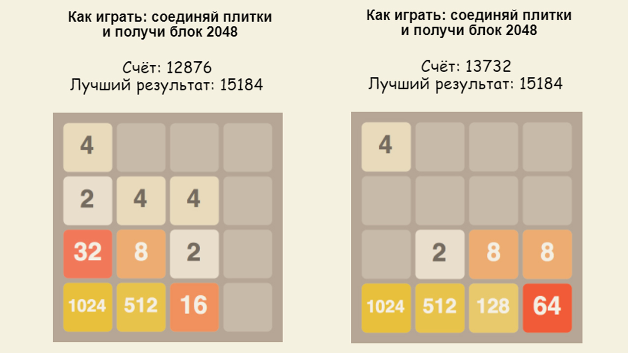 Classic 2048 — screenshot 3
