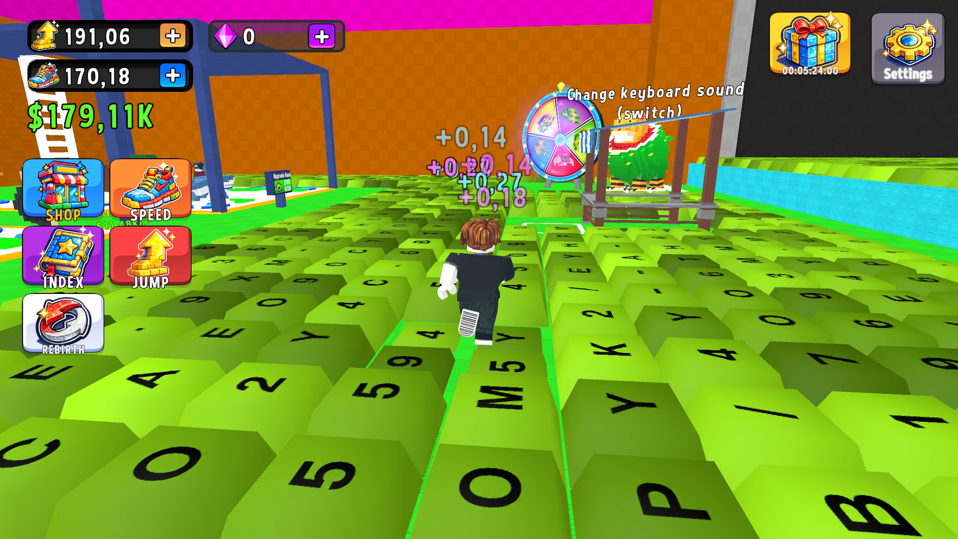 Escape for ASMR Brainrots: +1 Speed and Jump — screenshot 4