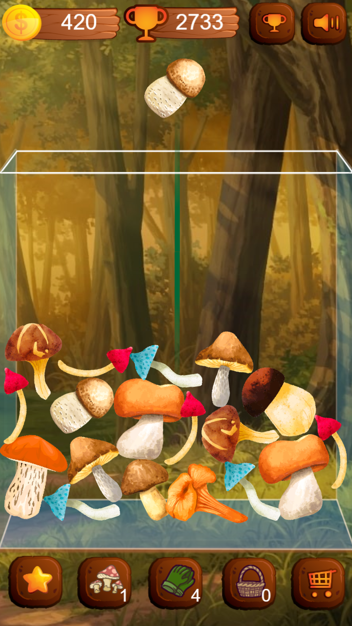 Mushrooms Merge 2048! Collect all screenshot 7