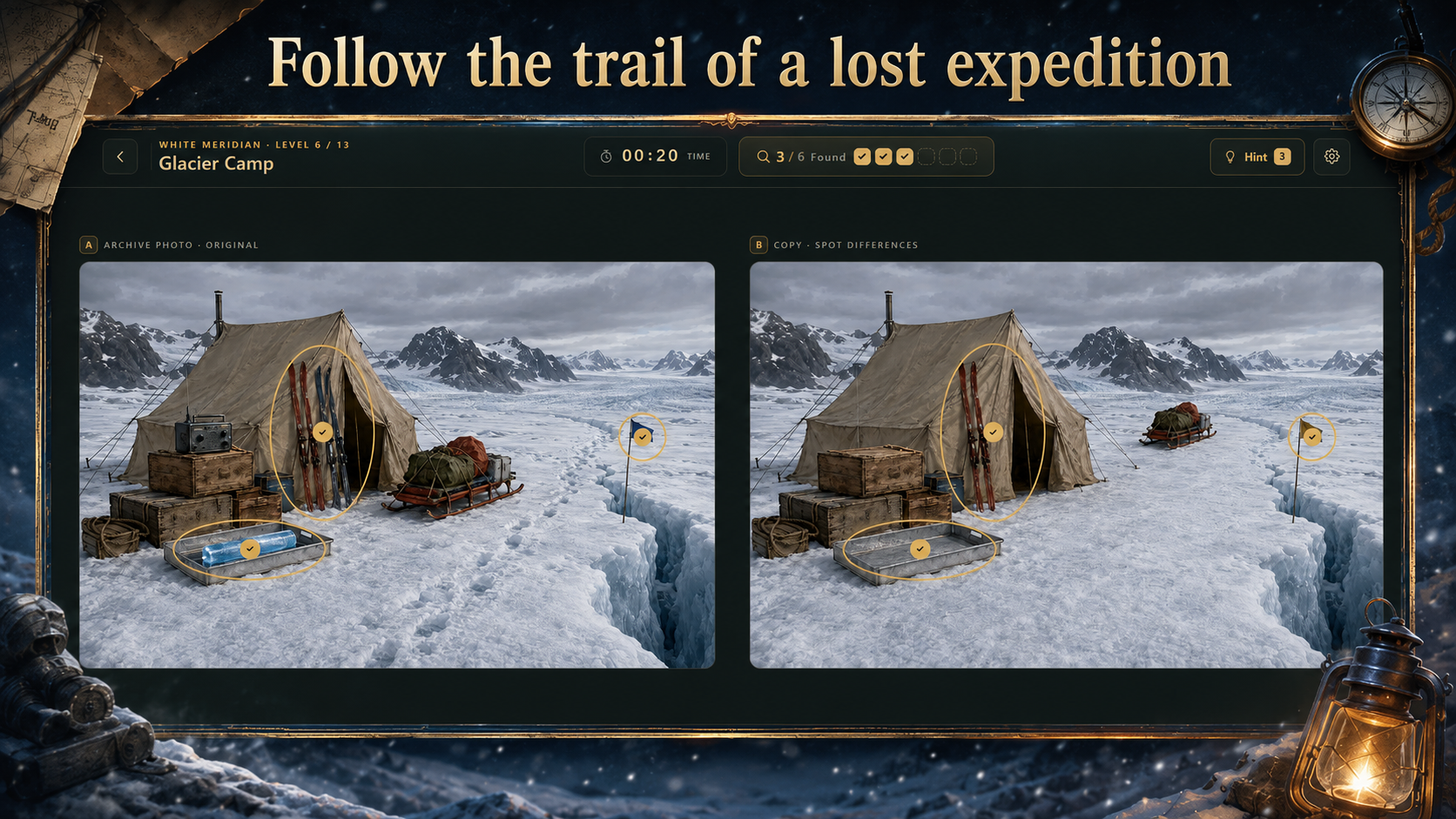 Spot the Differences: Expedition Mysteries — screenshot 1